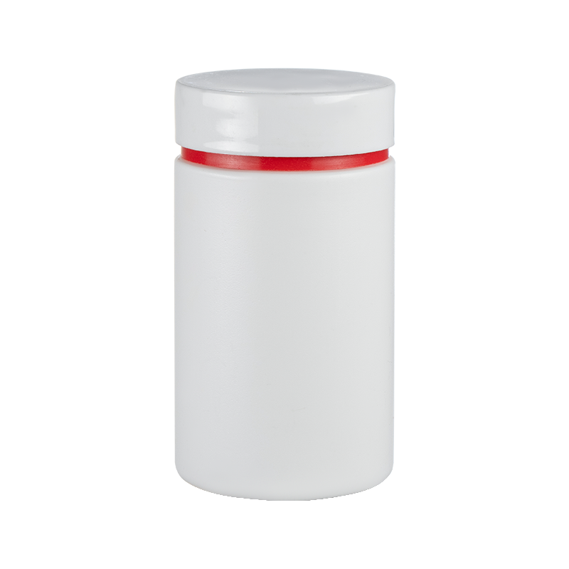 HDPE 150ml Çift Katmanlı Düz ​​Kapaklı Düz ​​Şişe