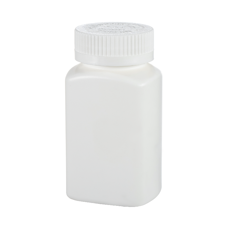 44mm Üniversal Çap Kapaklı HDPE Kare Şişe