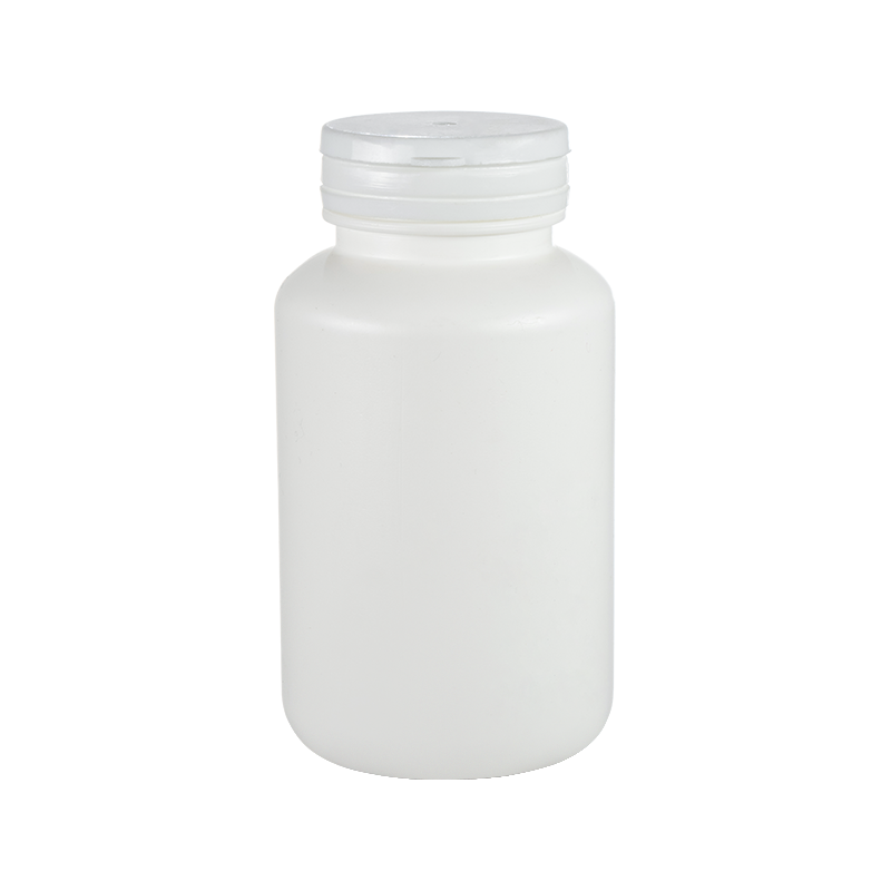 HDPE 250ml Yırtılabilir Yuvarlak Şişe